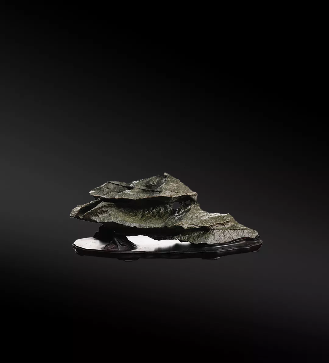 《云窟怀古》戈壁石