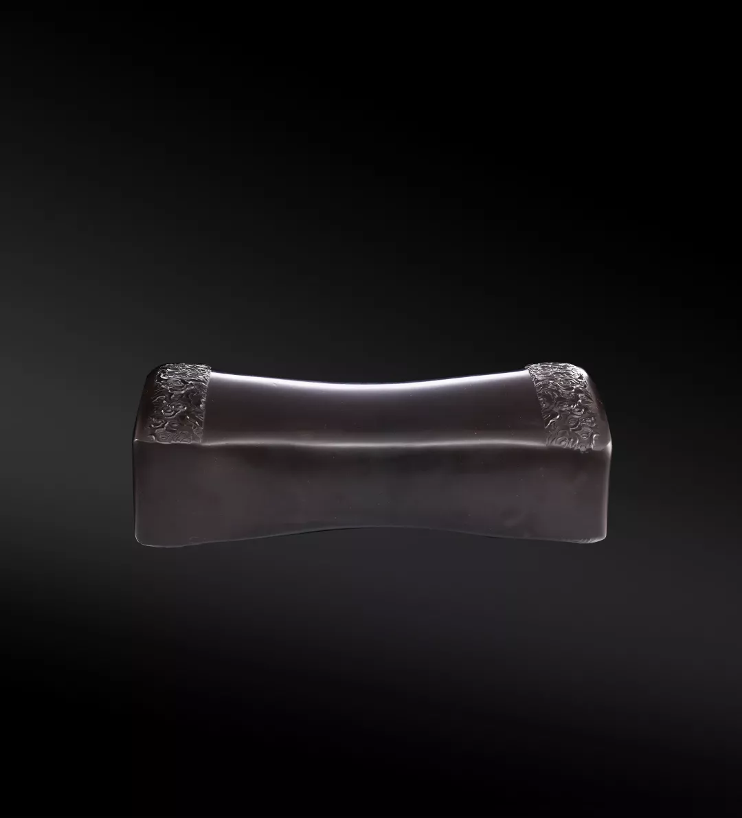 《玉枕清心》陕西富平墨玉